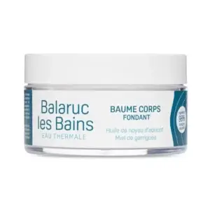 Image d'un pot de Baume Corps Fondant au Miel de Garrigues, Balaruc-les-Bains.