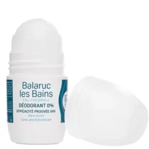 Zéro compromis, 24h de fraîcheur : le Déodorant 0% Balaruc-les-Bains, l'essentiel pour une protection naturelle.