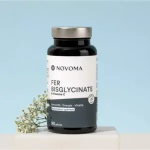 Fer Bisglycinate Novoma : l'énergie pure, sans compromis pour votre bien-être.
