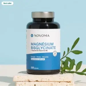 Magnésium Bisglycinate Novoma : l'énergie pure, la sérénité retrouvée.
