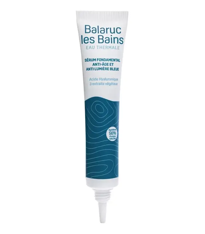 Sérum Fondamental Balaruc-les-Bains : un concentré de jeunesse pour une peau hydratée, protégée et éclatante.