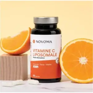 Vitamine C liposomale Novoma : l'énergie cellulaire à son apogée, une protection antioxydante inégalée