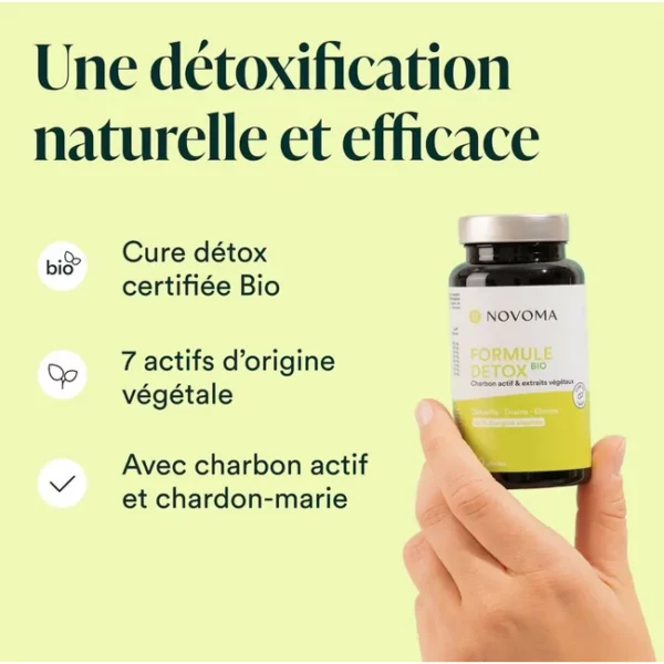 Formule Détox Bio Novoma naturelle et efficace