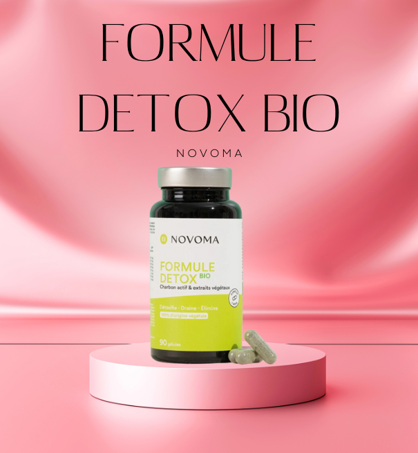 Pour le mois de janvier détox nous avons sélectionné La Formule détox bio de chez Novoma