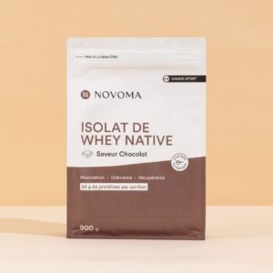 Isolat de whey native Novoma Chocolat