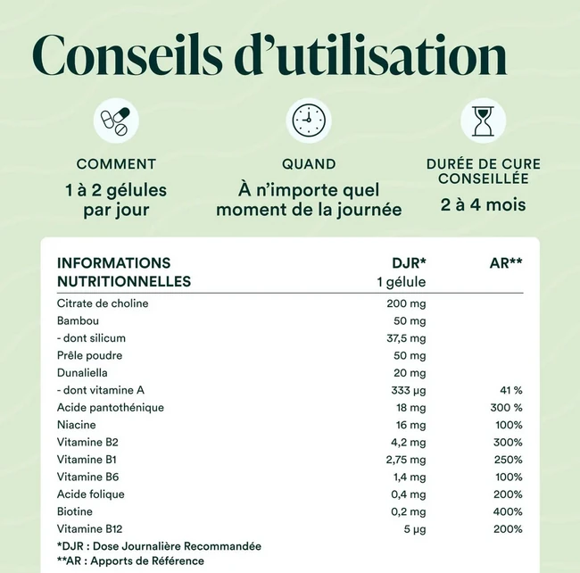 Conseils d'utilisation du complexe Paracelse