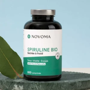 Spiruline Bio en gélules Novoma – Énergie & Vitalité au quotidien