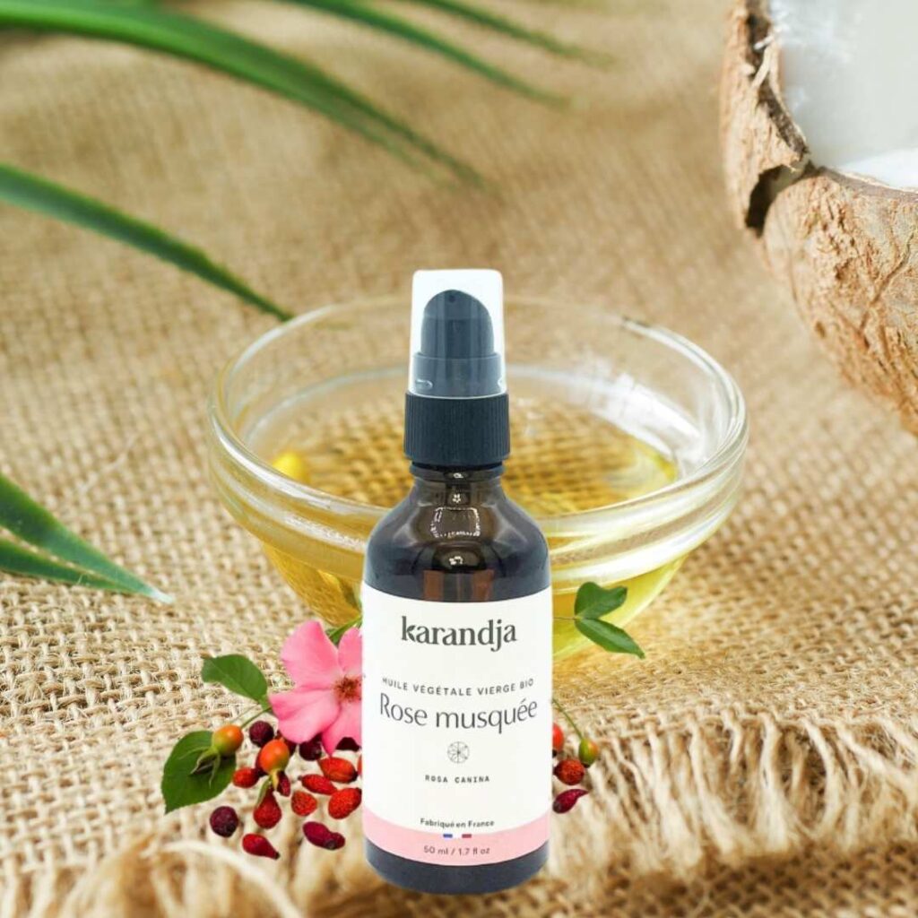 Huile de rose musquee Karandja - Les ingrédients tendances en cosmétique : comprendre les actifs stars qui révolutionnent nos soins