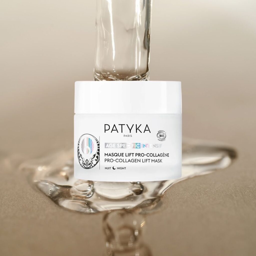 Masque lift pro collagene Patyka - Les ingrédients tendances en cosmétique : comprendre les actifs stars qui révolutionnent nos soins