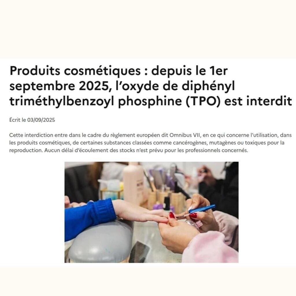 Les risques documentés autour des vernis et gels