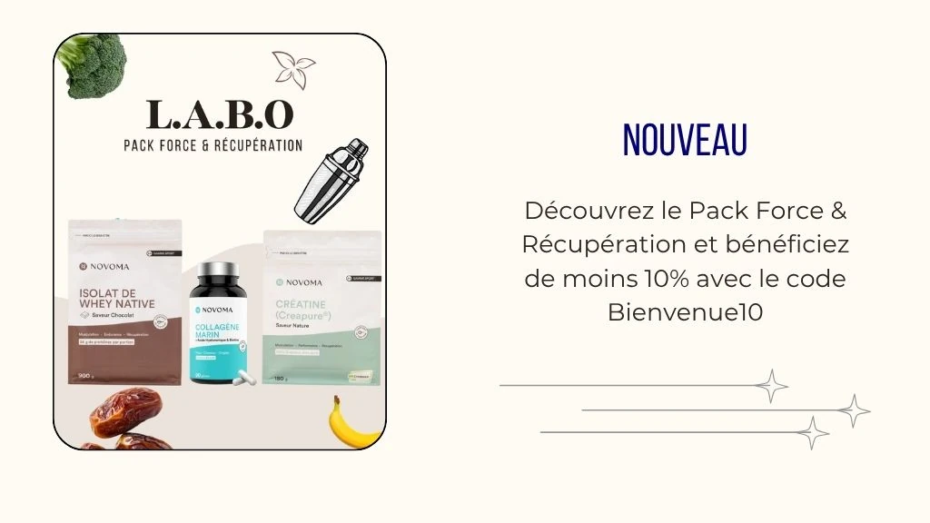 Pack force et récupération disponible sur labostore.fr
