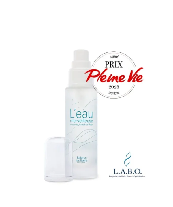 L'eau merveilleuse balaruc les bains disponible sur l.a.b.o et à la tour de salvagny
