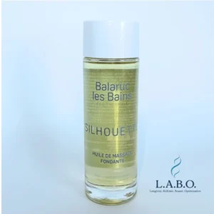 Huile de massage fondante - silhouette disponible sur labostore.fr et à la naturotheque à la tour de salvagny